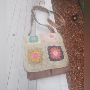 Patricia nash italian leather crossbody bag